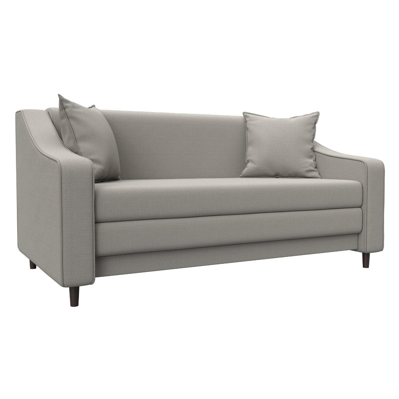 Диван Лига Диванов Лига-071 (полностью рогожка Амур 02 бежевый) 129650