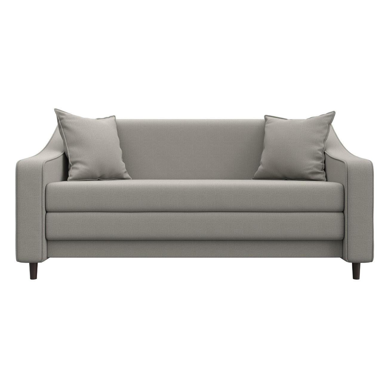 Диван Лига Диванов Лига-071 (полностью рогожка Амур 02 бежевый) 129650