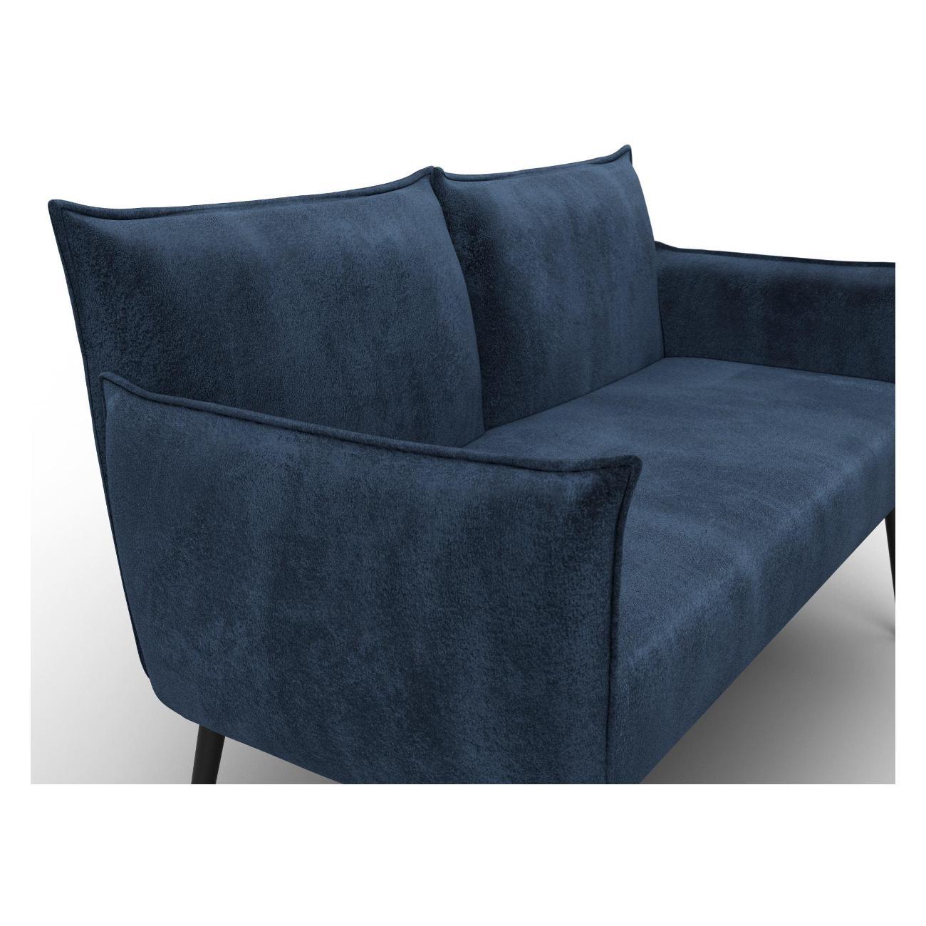 Диван Лига Диванов Лига-083 (полностью велюр TOWER 13 синий) 131072