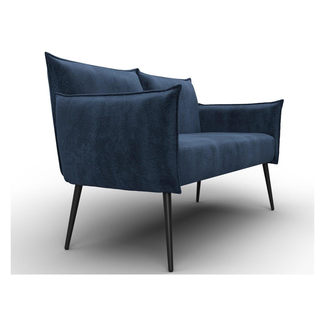 Диван Лига Диванов Лига-083 (полностью велюр TOWER 13 синий) 131072