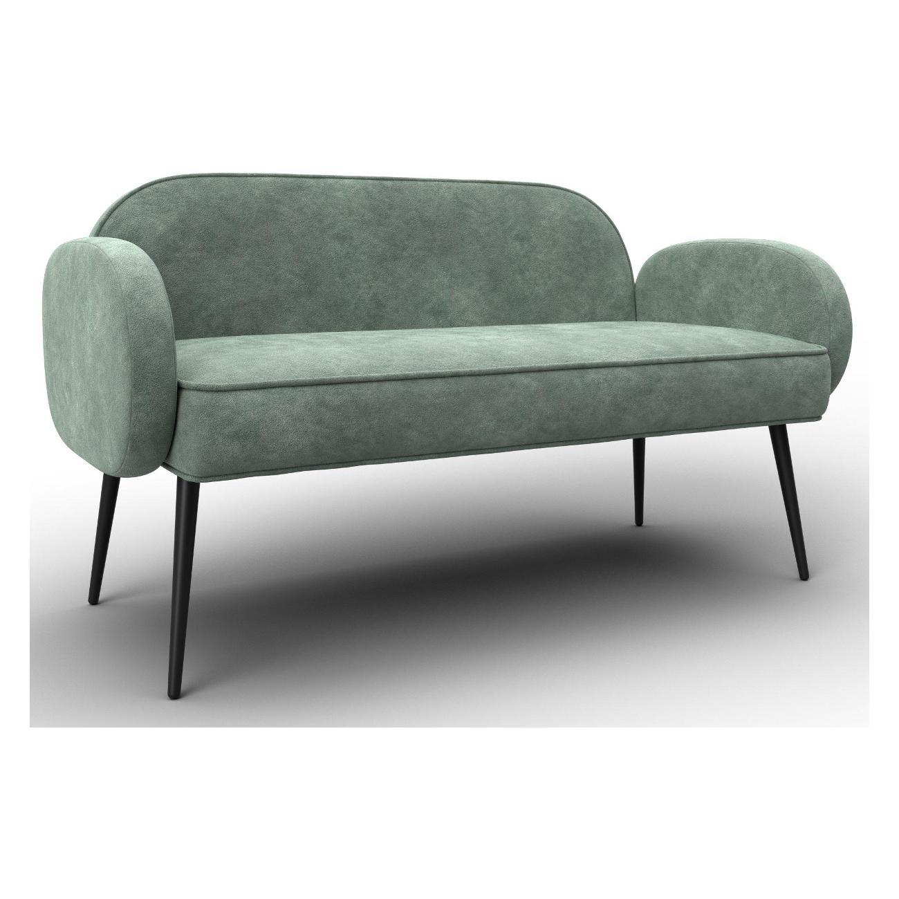 Диван Лига Диванов Лига-086 (полностью велюр BRUT 08 зеленый) 131096