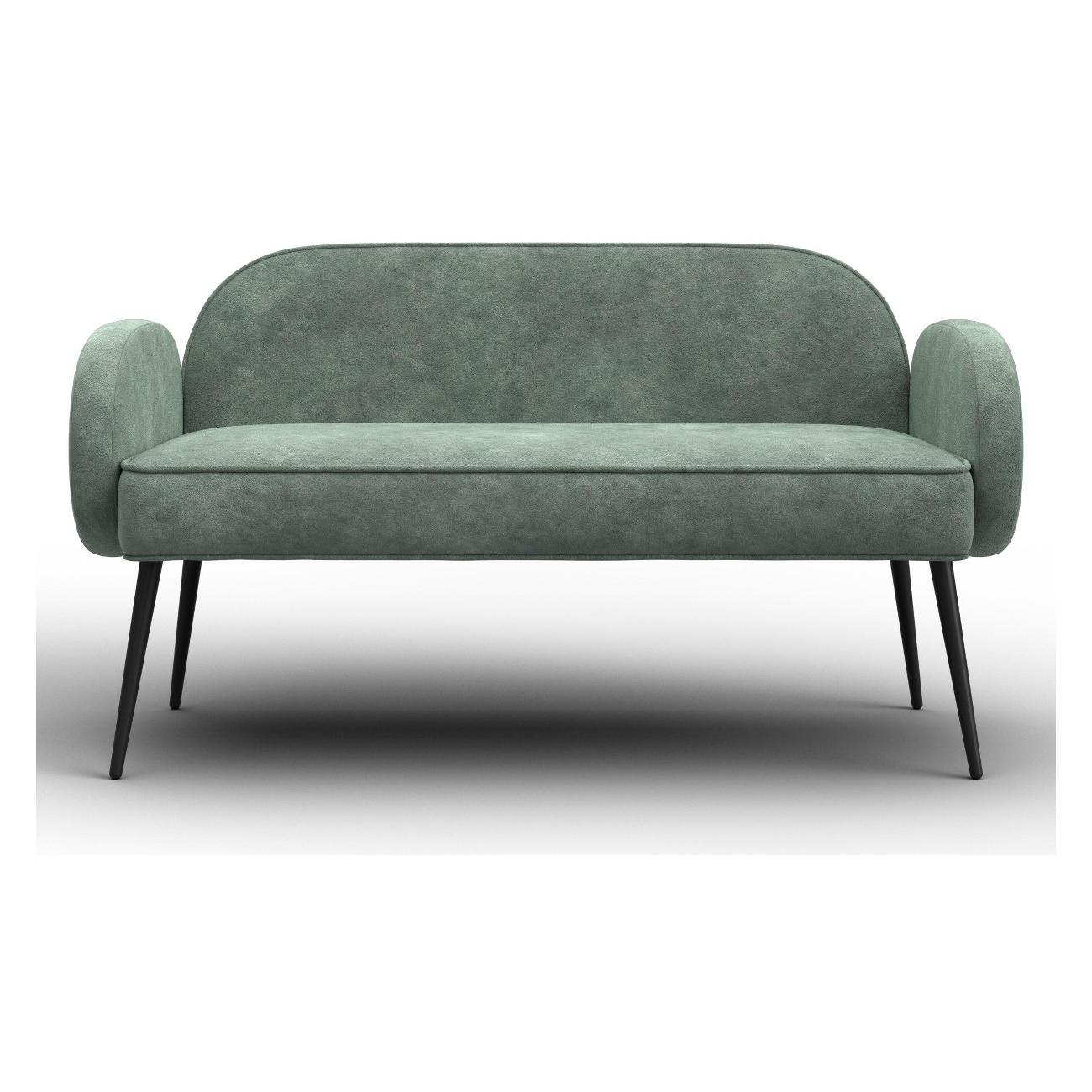 Диван Лига Диванов Лига-086 (полностью велюр BRUT 08 зеленый) 131096