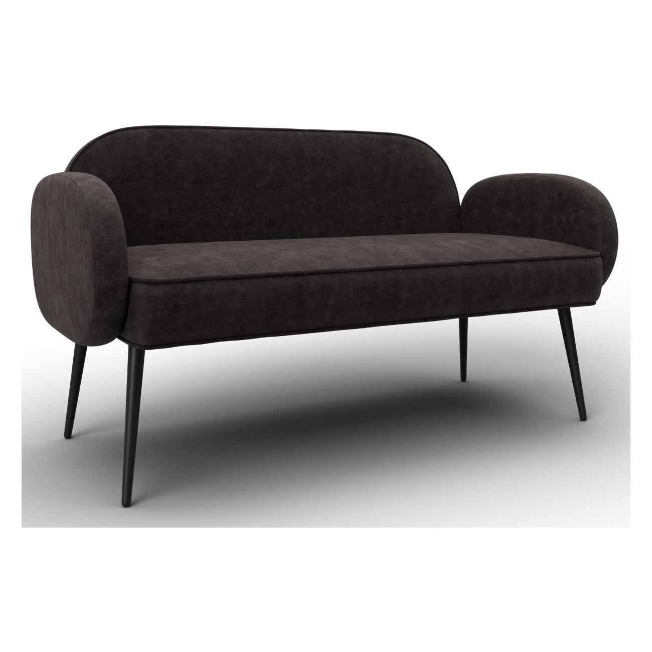 Диван Лига Диванов Лига-086 (полностью велюр BRUT 17 коричневый) 131098