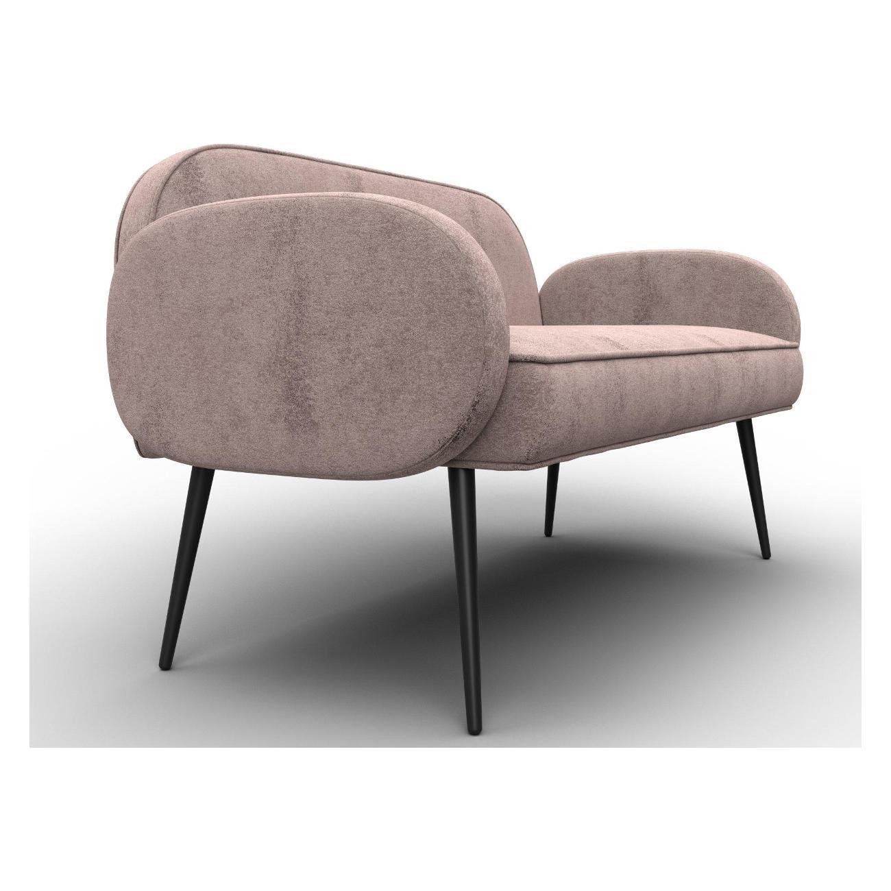 Диван Лига Диванов Лига-086 (полностью велюр TOWER 05 бежевый) 131090