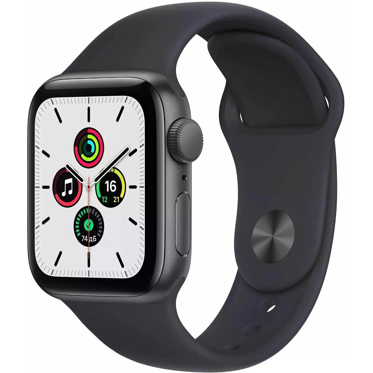 Смарт-часы Apple Watch SE 2025 40mm Midnight Sport Band
