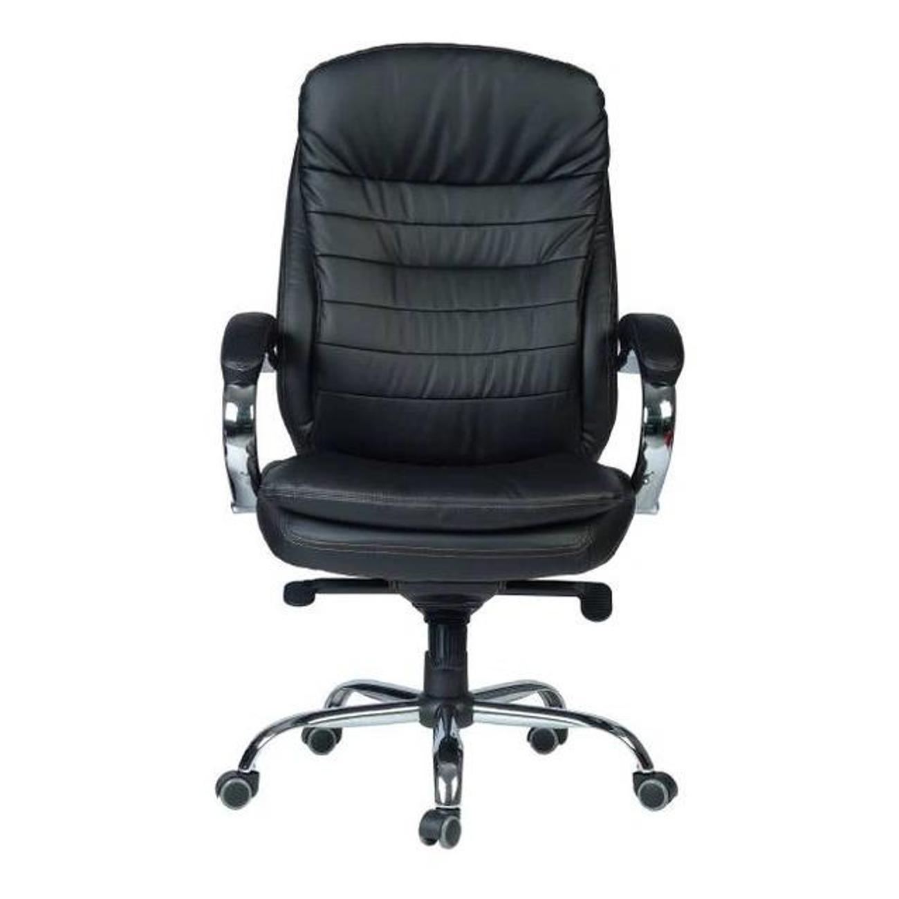 Кресло руководителя KingStyle SHL-5 Katana PU Chrome (экокожа, черный)