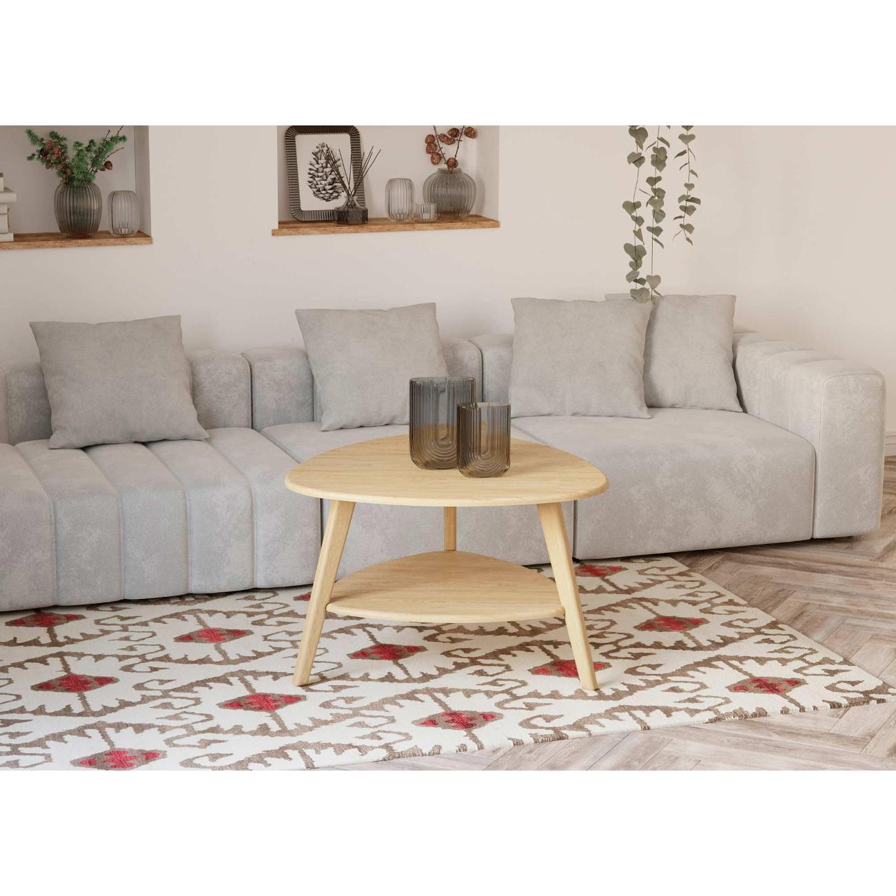 Стол журнальный Калифорния Бруклин дуб янтарный