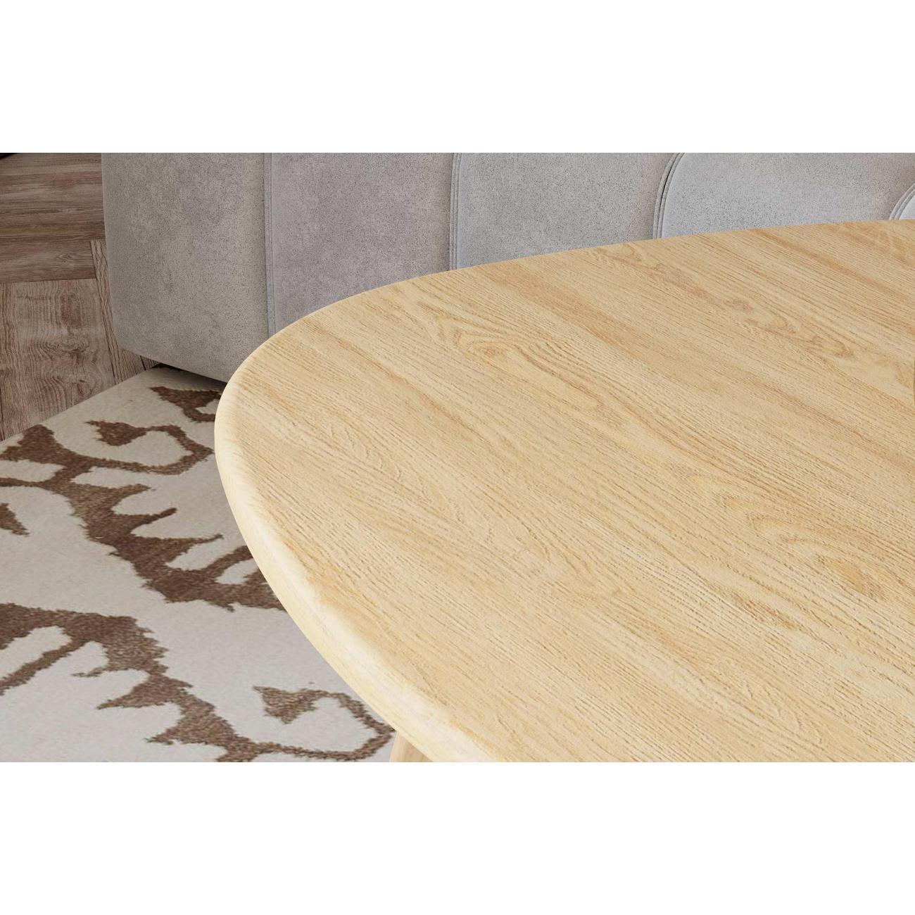 Стол журнальный Калифорния Бруклин дуб янтарный