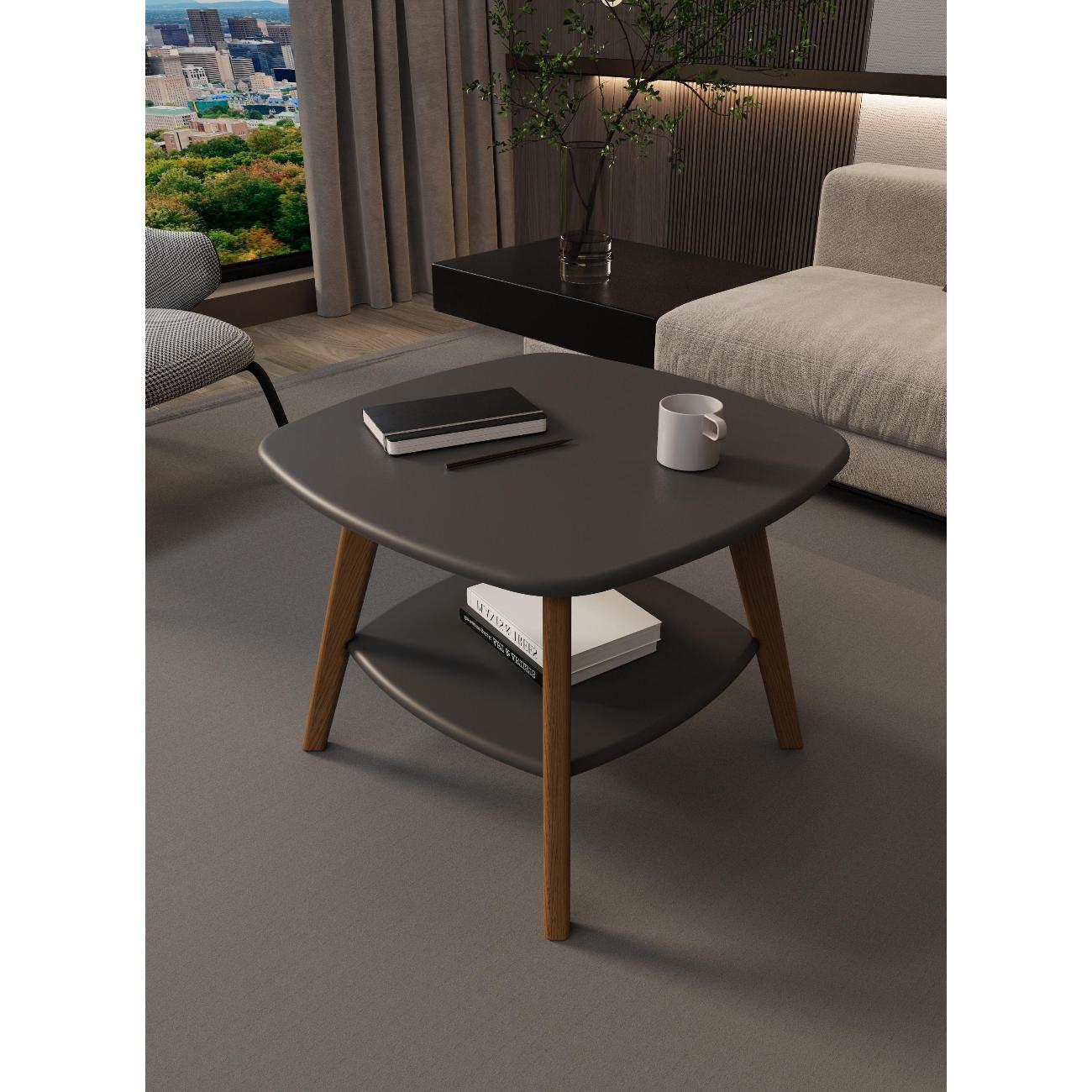 Стол журнальный Калифорния Хадсон графит