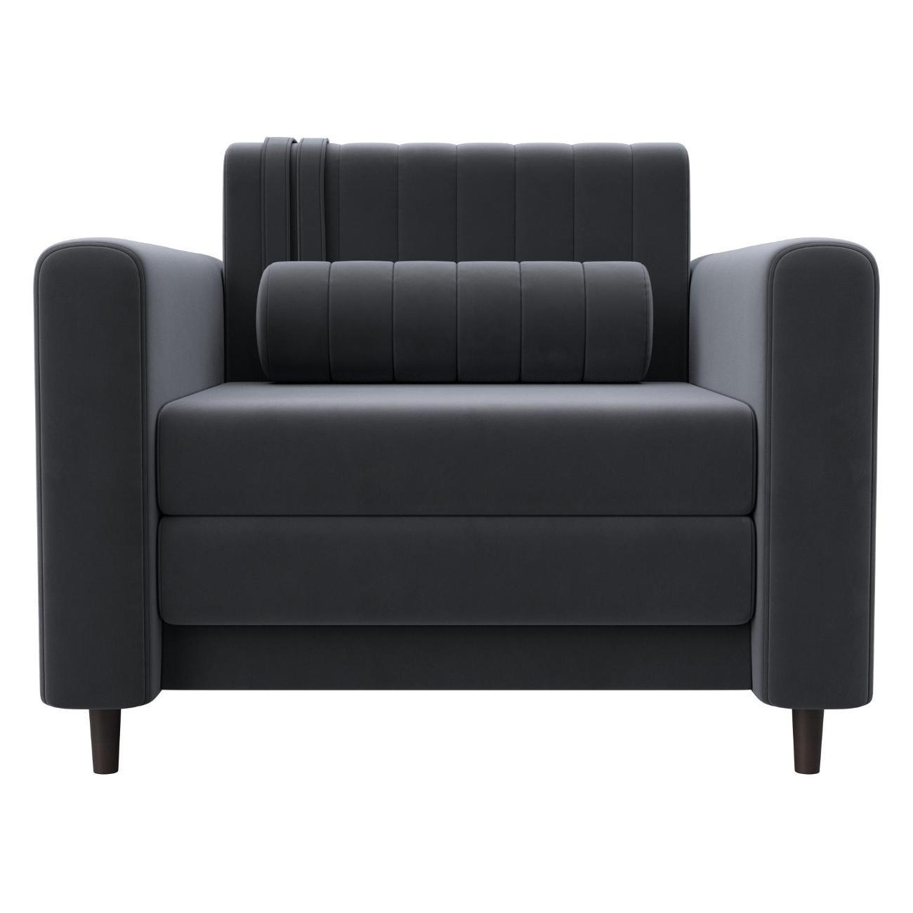 Диван Лига Диванов Лига-070 (полностью велюр SEVEN 17 серый)