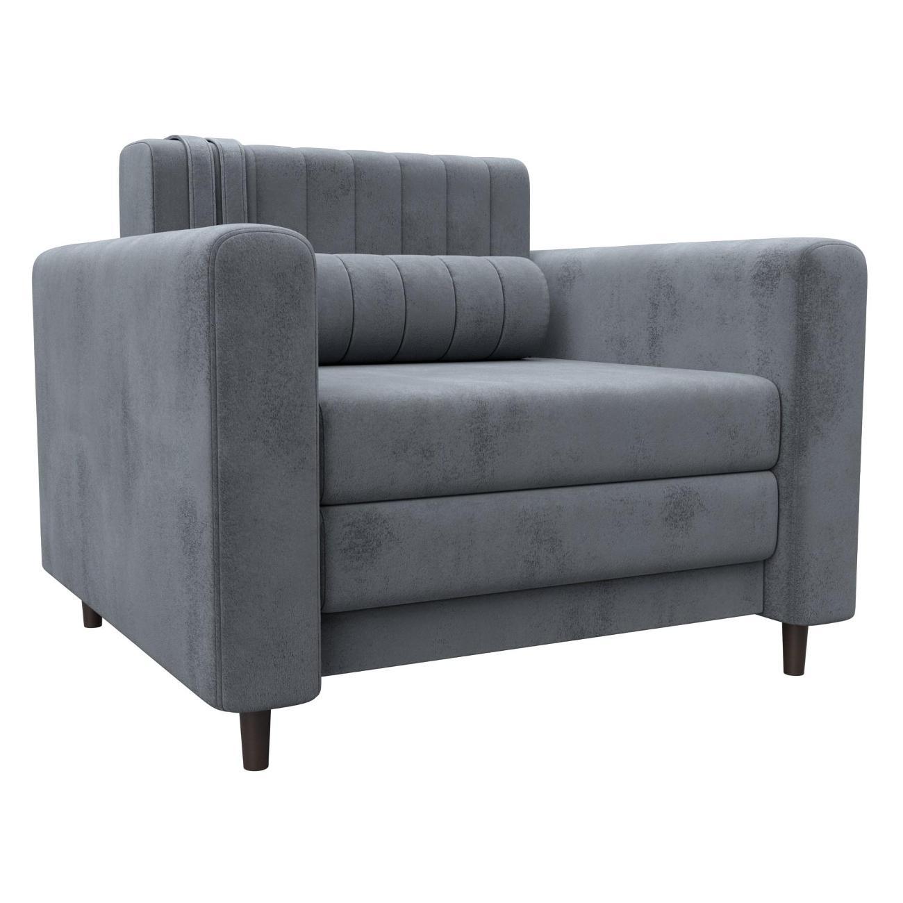 Диван Лига Диванов Лига-070 (полностью велюр TOWER 10 серый)