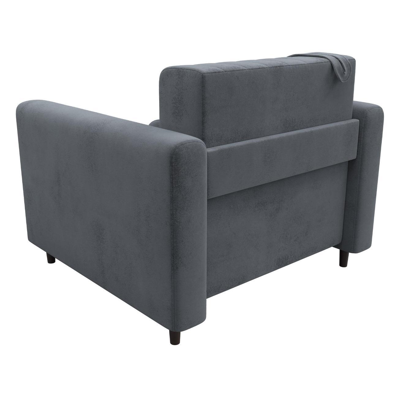 Диван Лига Диванов Лига-070 (полностью велюр TOWER 10 серый)