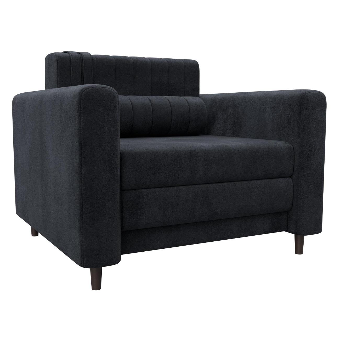 Диван Лига Диванов Лига-070 (полностью велюр TOWER 11 темно-серый)