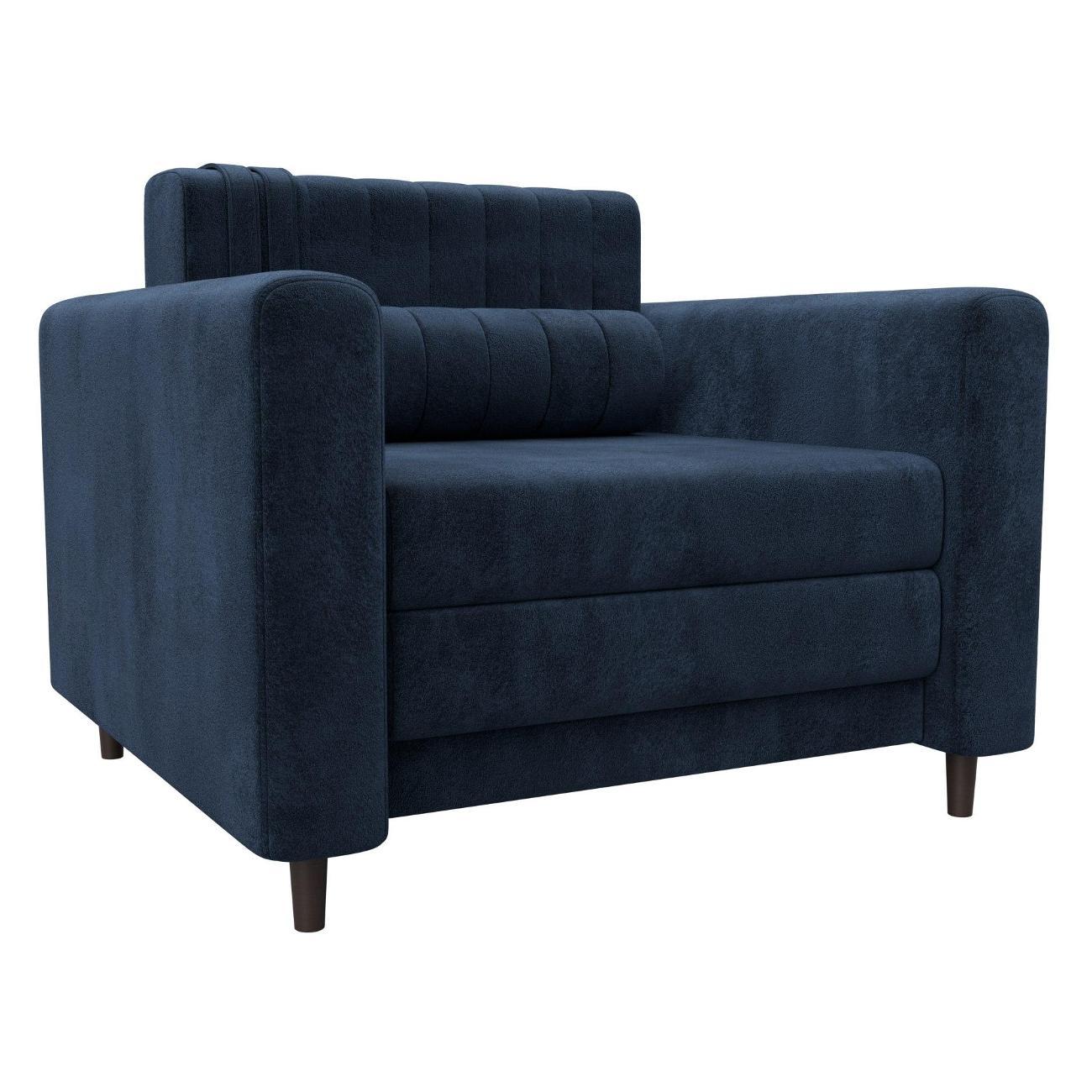 Диван Лига Диванов Лига-070 (полностью велюр TOWER 13 синий)