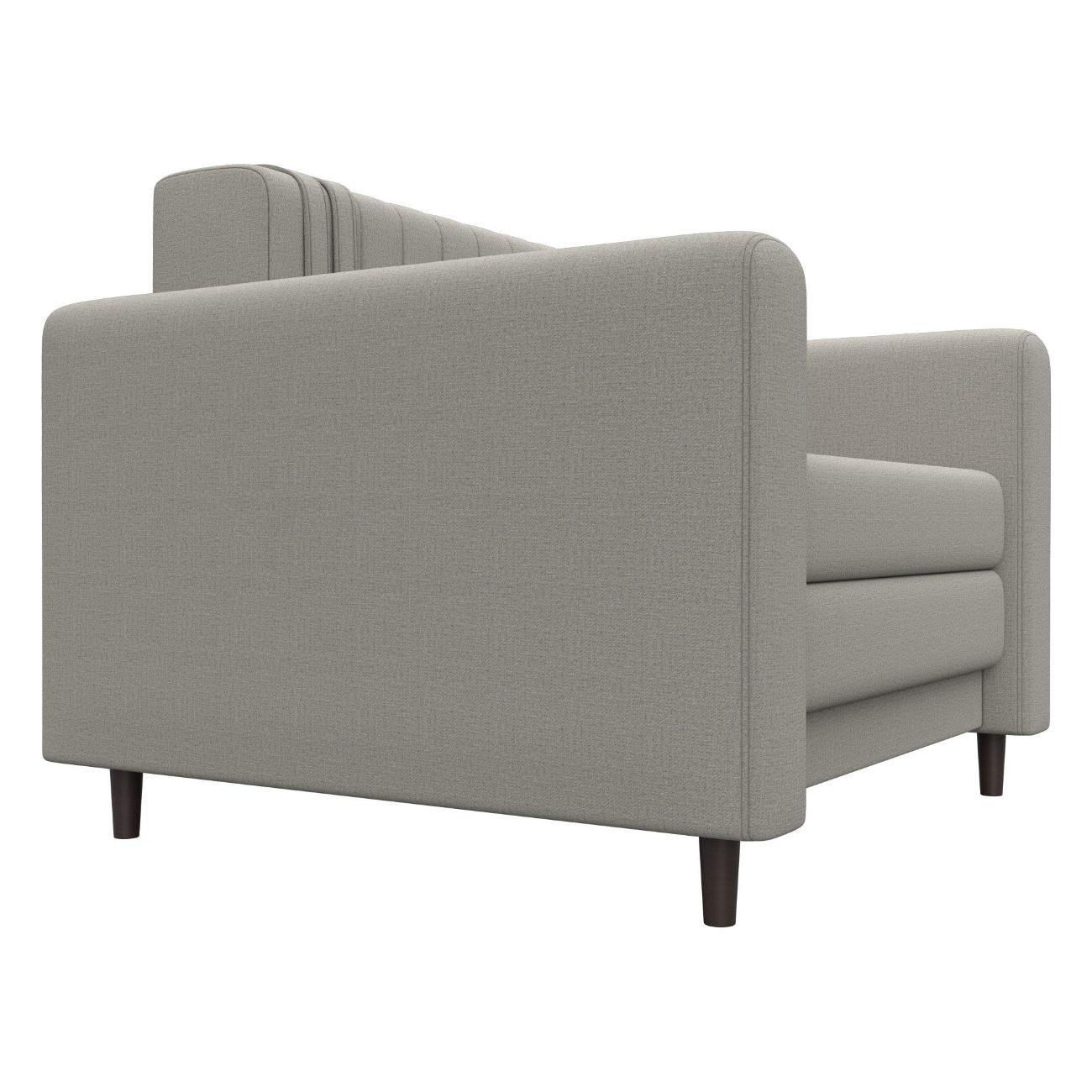 Диван Лига Диванов Лига-070 (полностью рогожка Амур 02 бежевый)