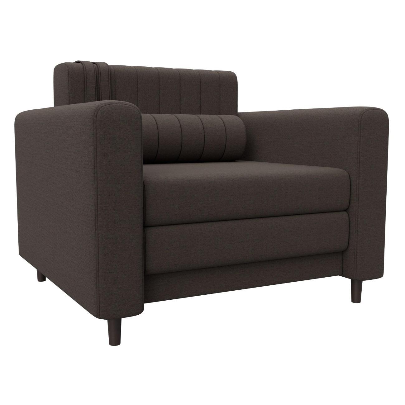 Диван Лига Диванов Лига-070 (полностью рогожка Амур 05 коричневый)