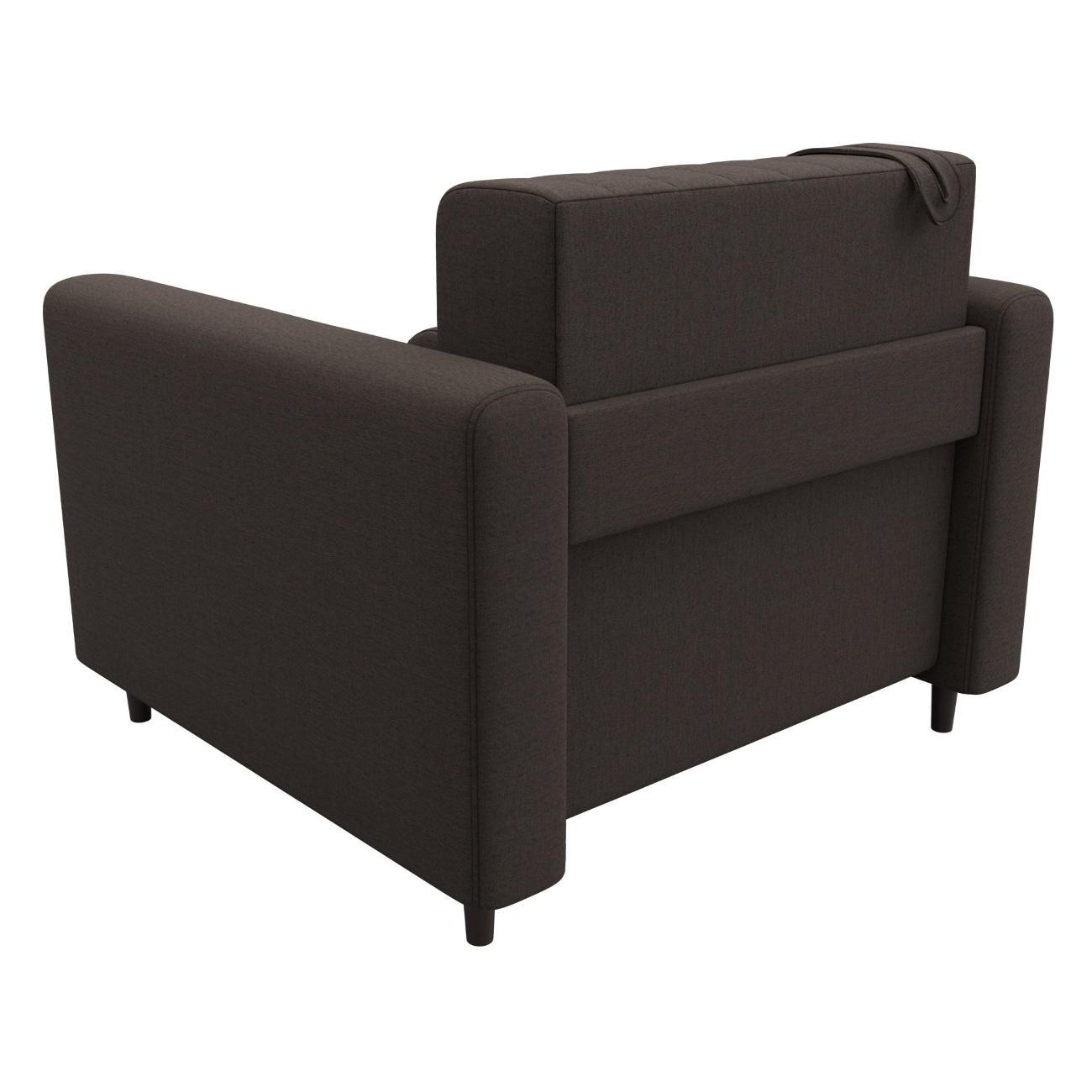 Диван Лига Диванов Лига-070 (полностью рогожка Амур 05 коричневый)