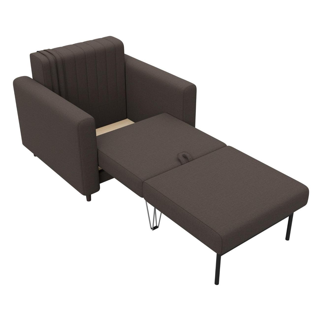 Диван Лига Диванов Лига-070 (полностью рогожка Амур 05 коричневый)