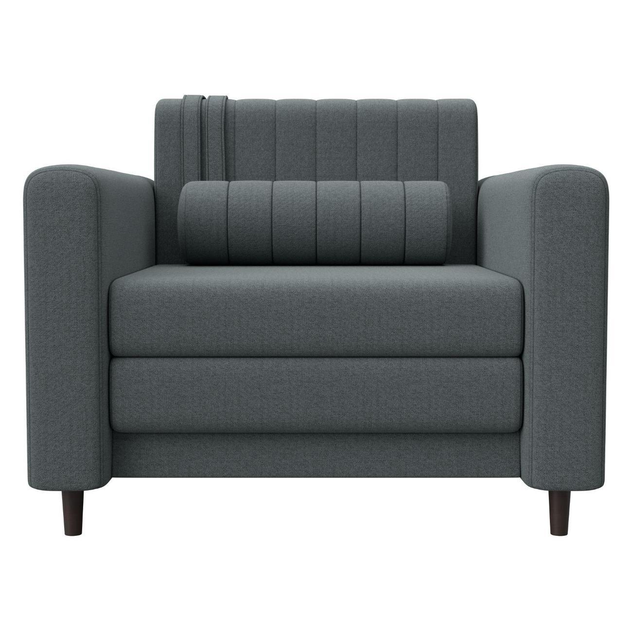 Диван Лига Диванов Лига-070 (полностью рогожка Амур 07 серый)