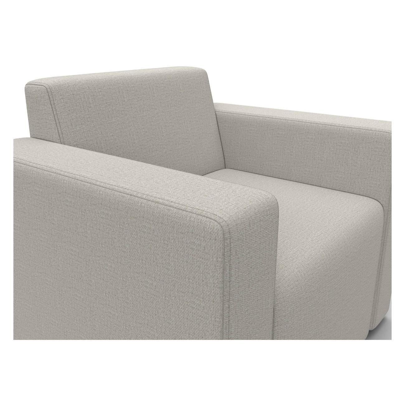 Диван Лига Диванов Лига-093 (полностью рогожка Амур 02 бежевый)