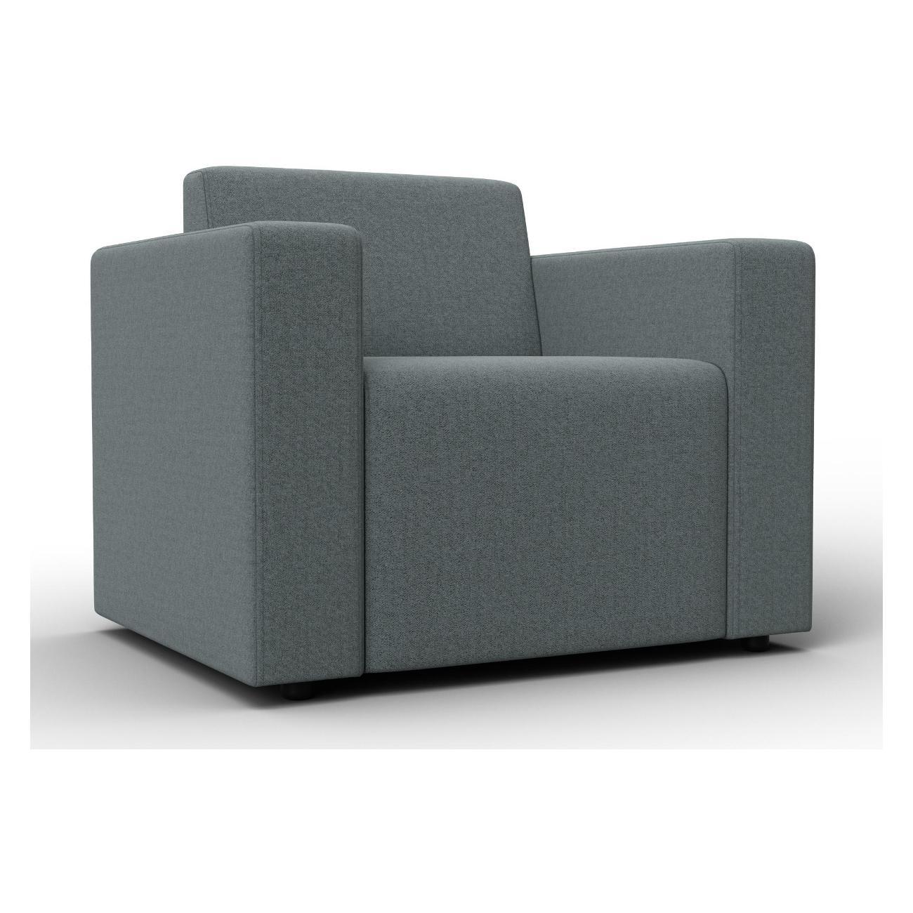 Диван Лига Диванов Лига-093 (полностью рогожка Амур 07 серый)