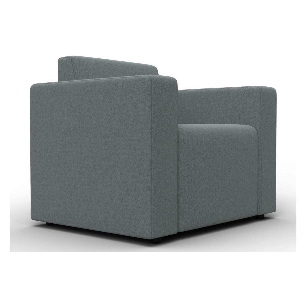 Диван Лига Диванов Лига-093 (полностью рогожка Амур 07 серый)