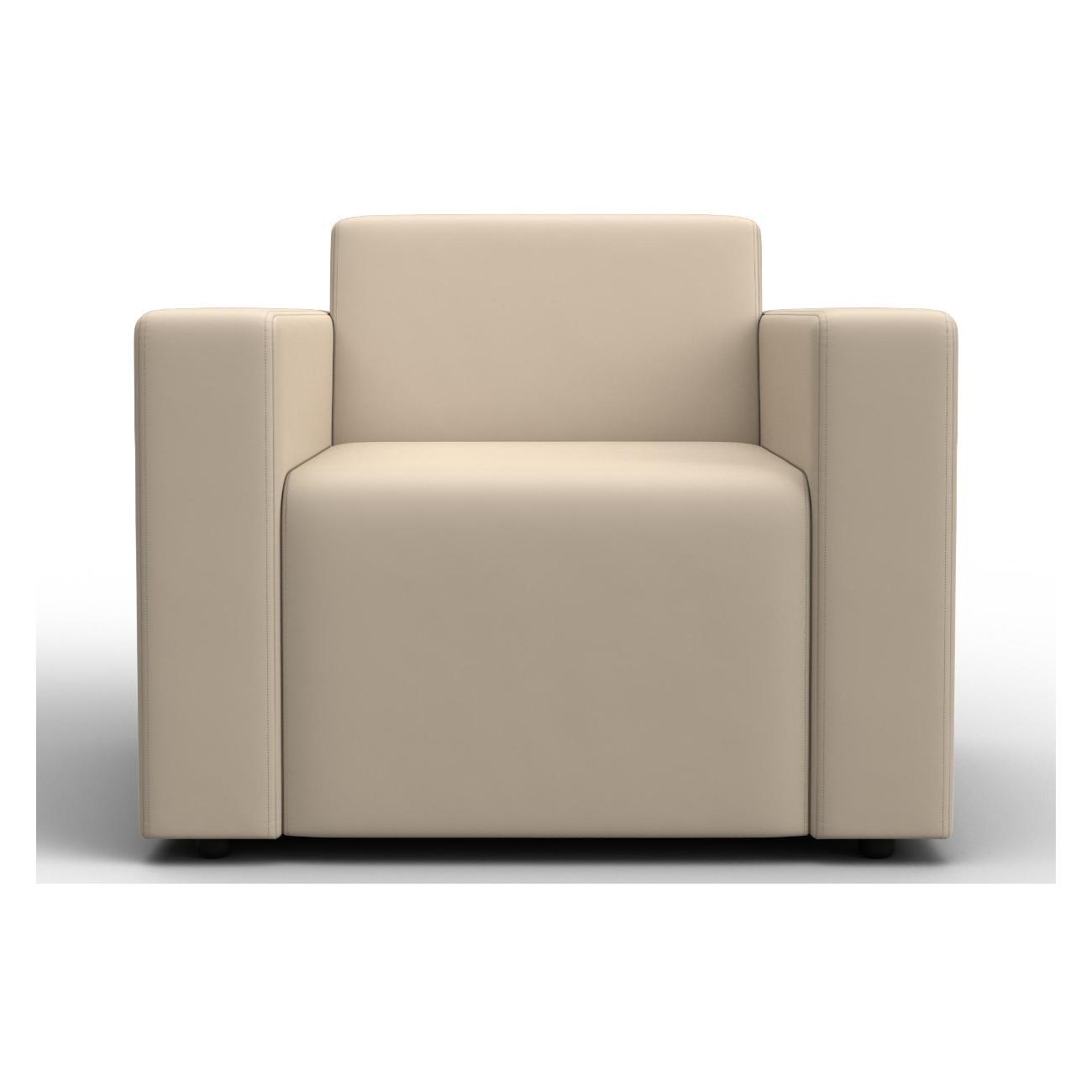 Диван Лига Диванов Лига-093 (полностью экокожа бежевый)