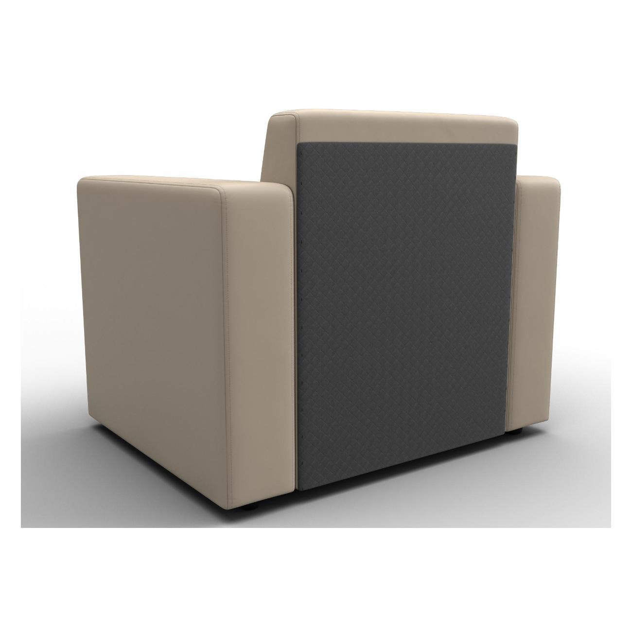 Диван Лига Диванов Лига-093 (полностью экокожа бежевый)