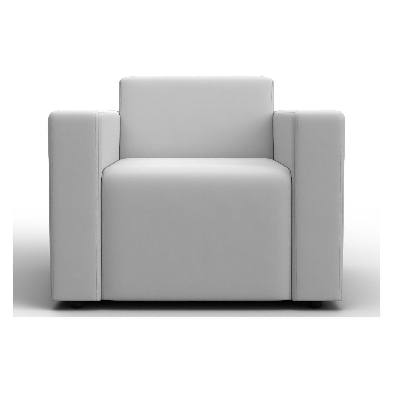 Диван Лига Диванов Лига-093 (полностью экокожа белый)