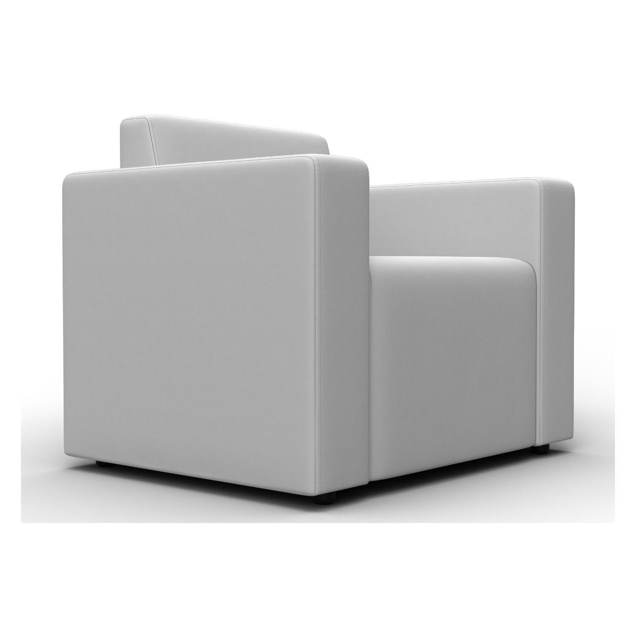 Диван Лига Диванов Лига-093 (полностью экокожа белый)