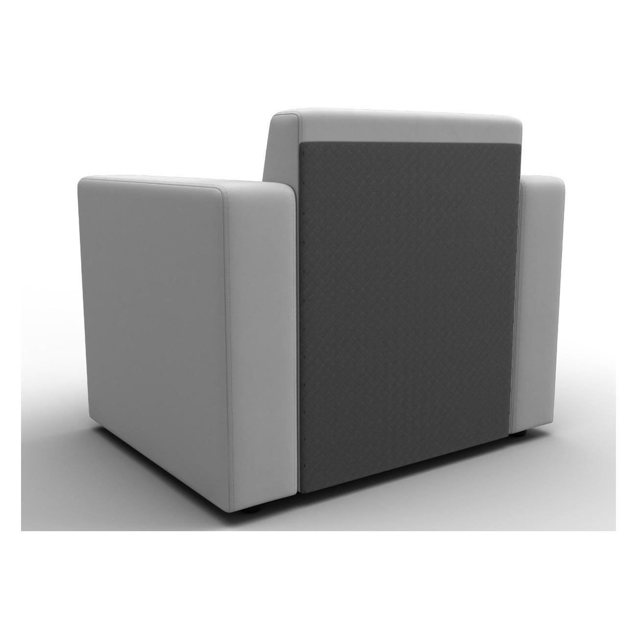 Диван Лига Диванов Лига-093 (полностью экокожа белый)