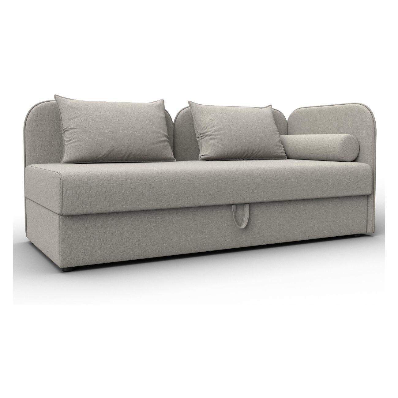 Диван Лига Диванов Лига-094 НПБ (полностью рогожка Амур 02 бежевый)