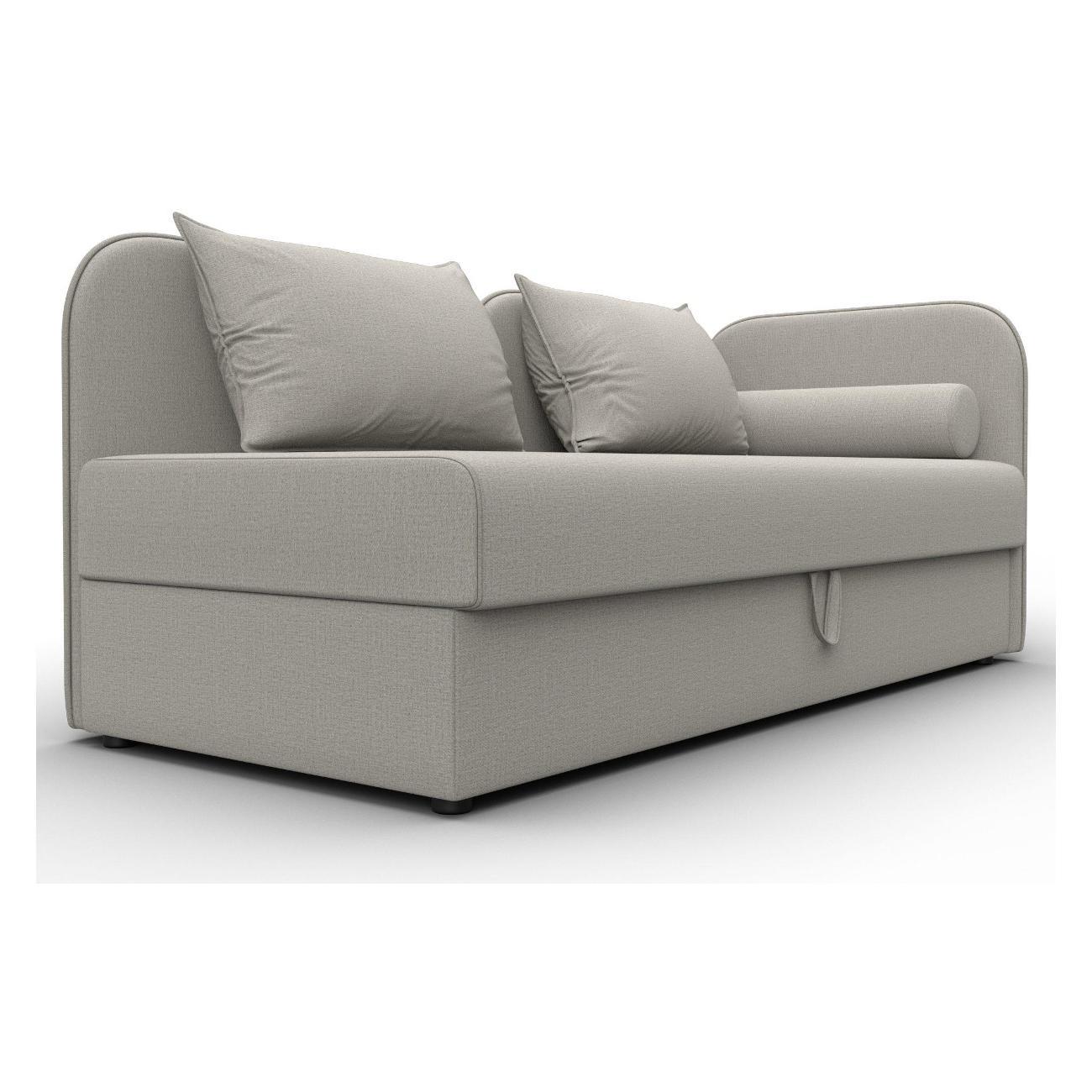 Диван Лига Диванов Лига-094 НПБ (полностью рогожка Амур 02 бежевый)