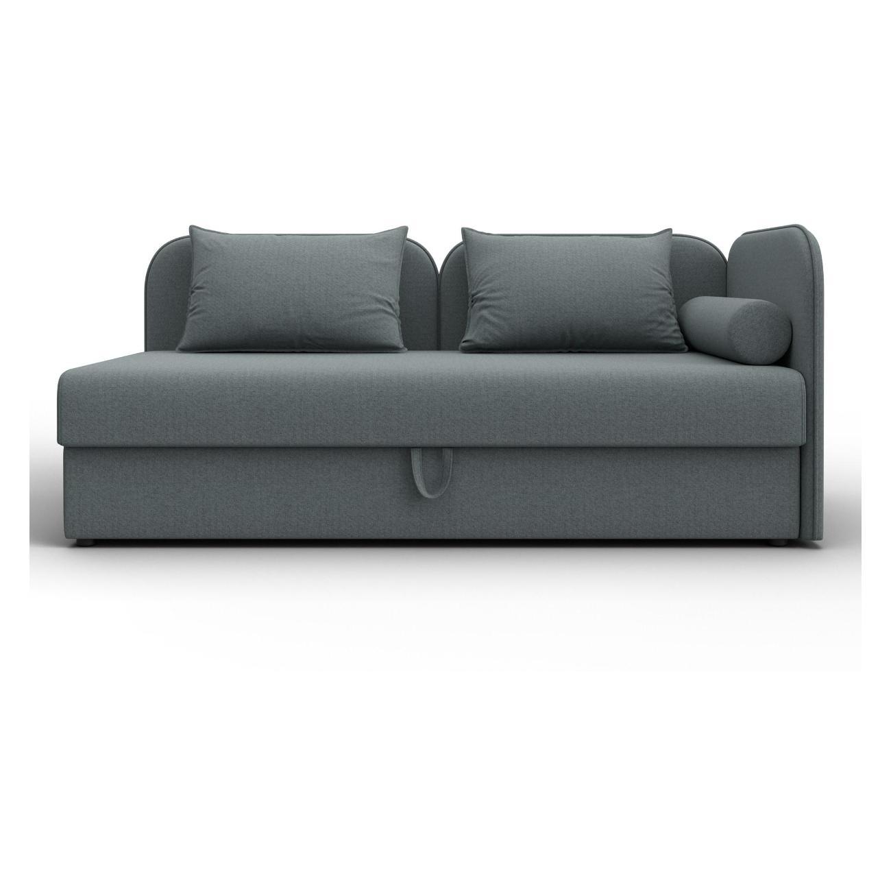 Диван Лига Диванов Лига-094 НПБ (полностью рогожка Амур 07 серый) 132527