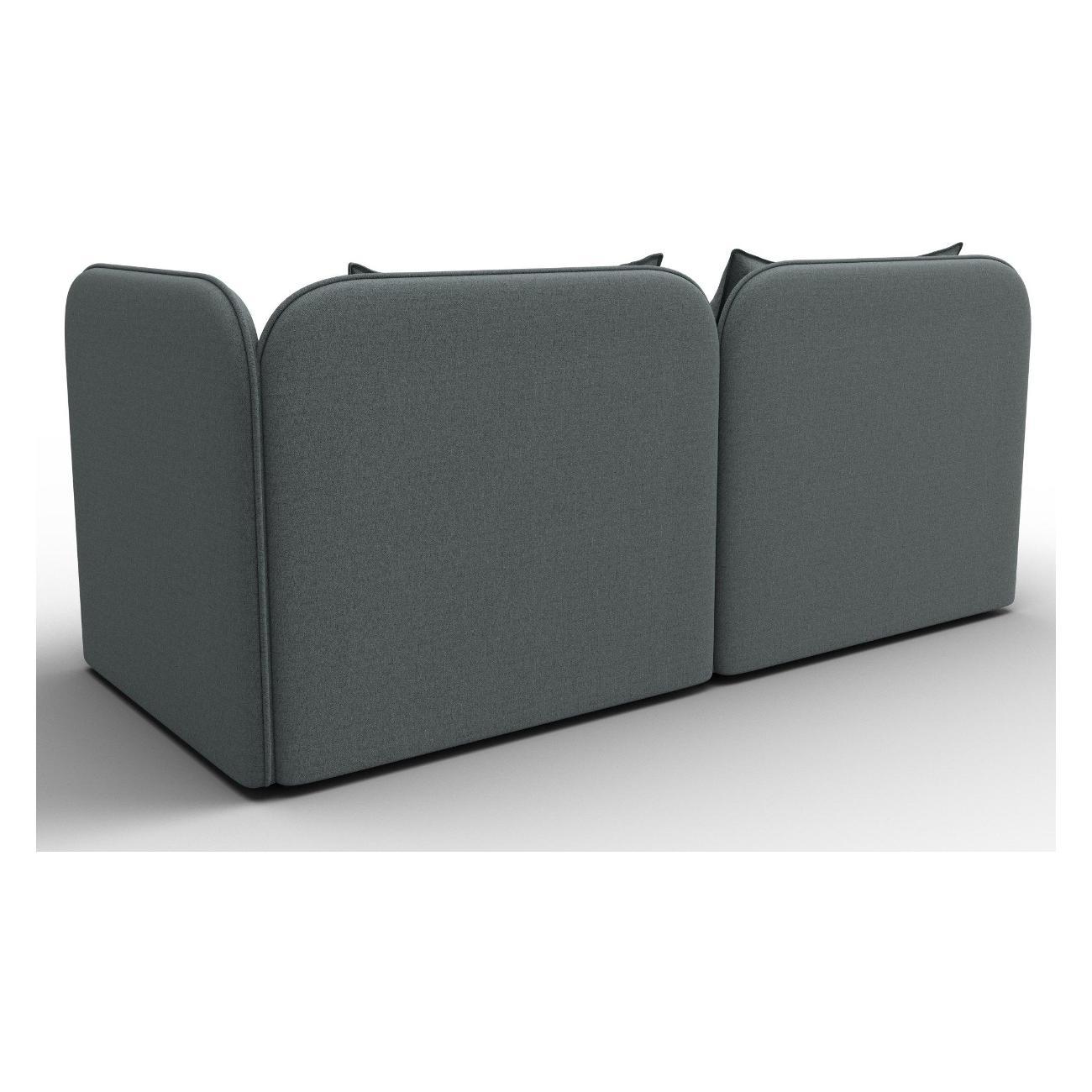 Диван Лига Диванов Лига-094 НПБ (полностью рогожка Амур 07 серый) 132527