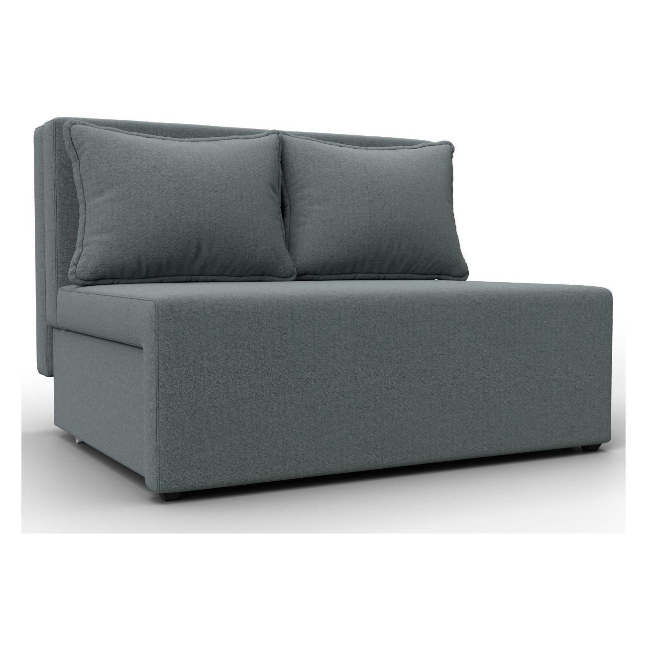 Диван Лига Диванов Лагуна (полностью рогожка Амур серый) 125933