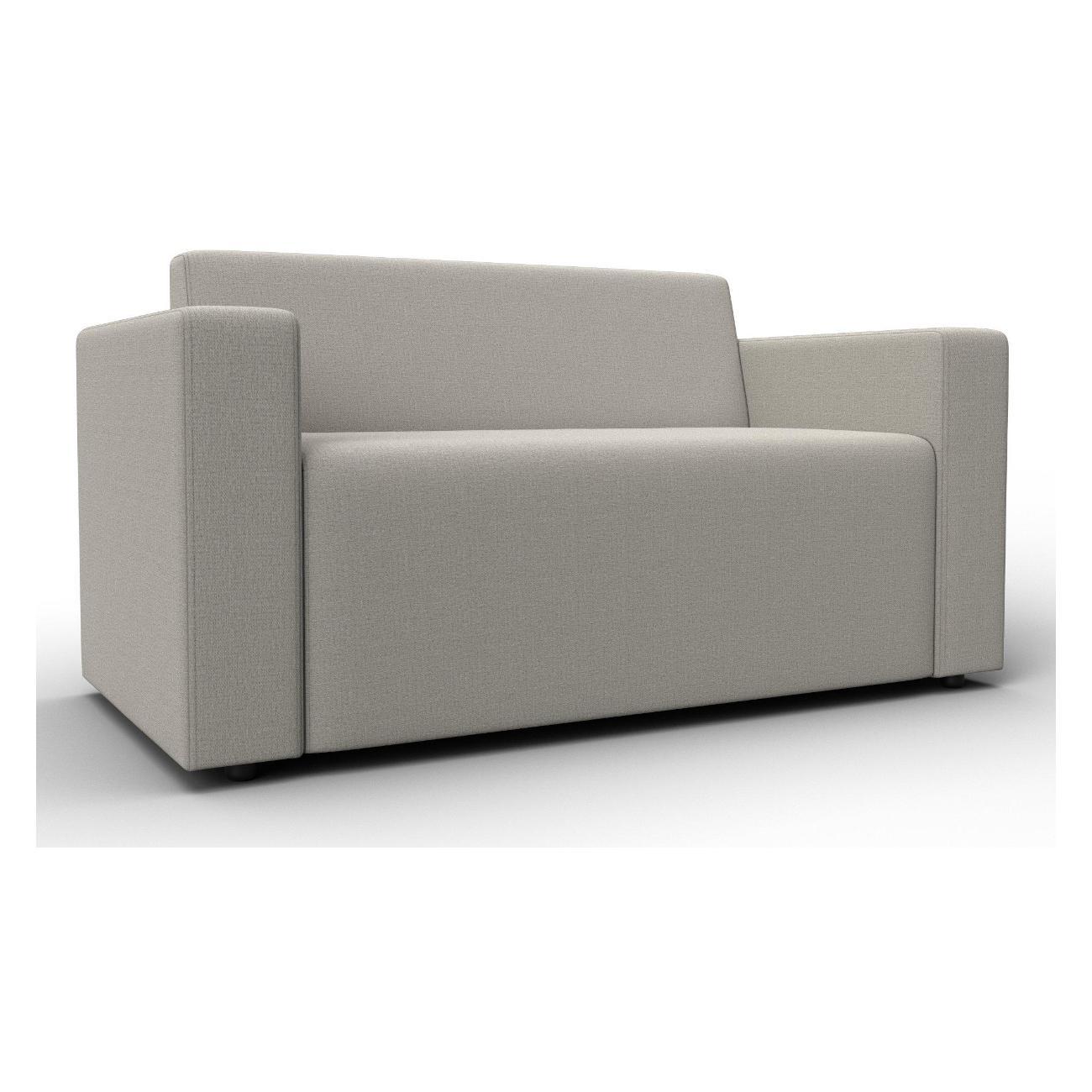 Диван Лига Диванов Лига-093 (полностью рогожка Амур 02 бежевый) 132451