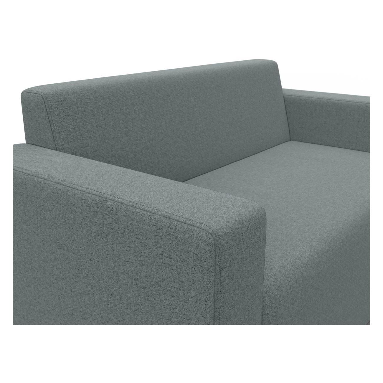 Диван Лига Диванов Лига-093 (полностью рогожка Амур 07 серый) 132453