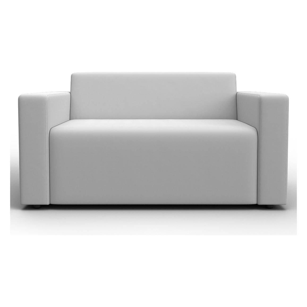 Диван Лига Диванов Лига-093 (полностью экокожа белый)