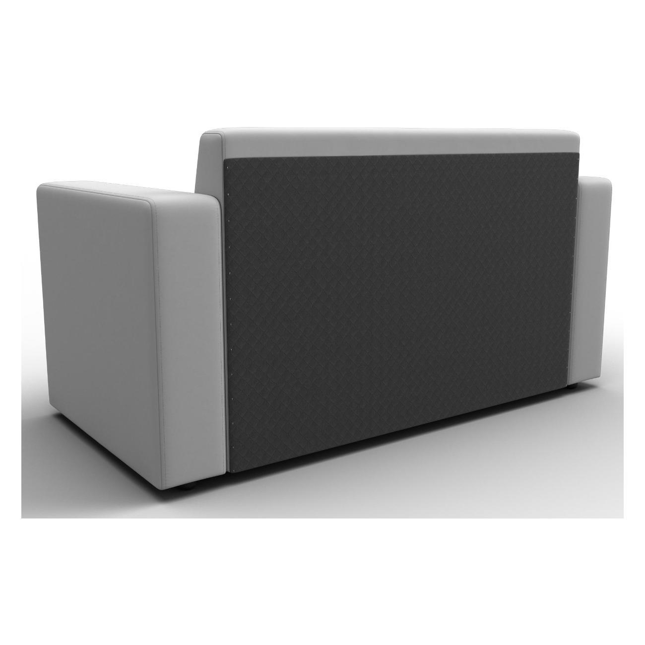 Диван Лига Диванов Лига-093 (полностью экокожа белый)