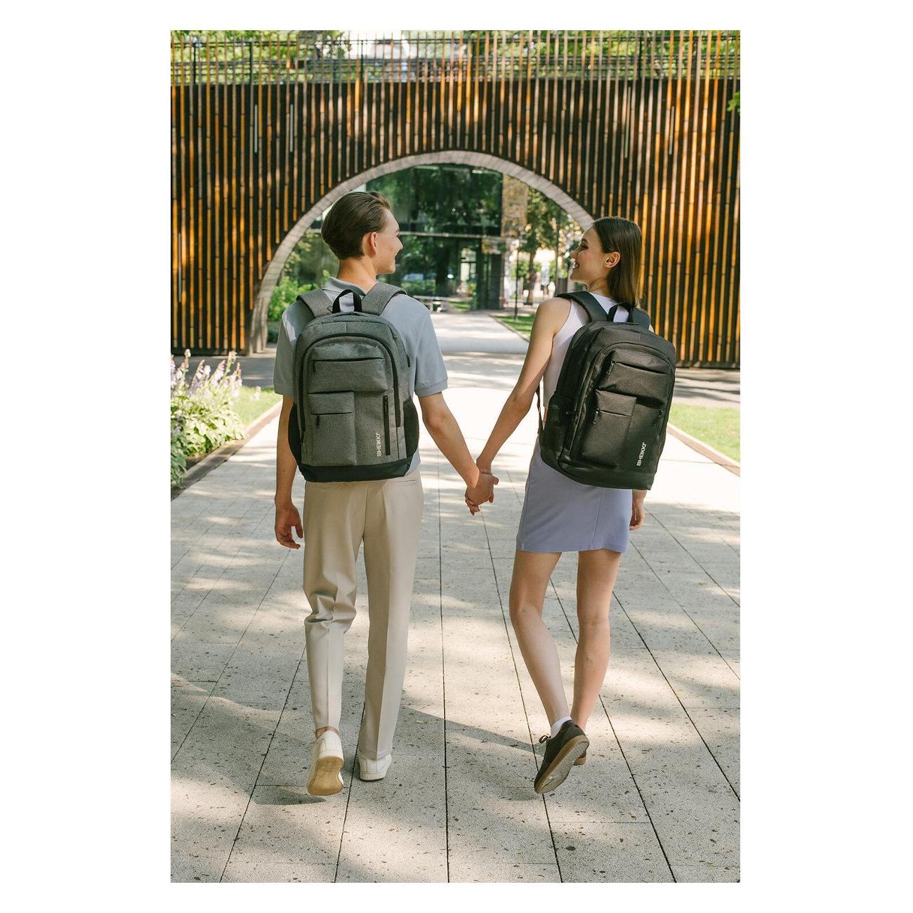 Рюкзак HEIKKI CONCORDANCE Серый 47x32x15см