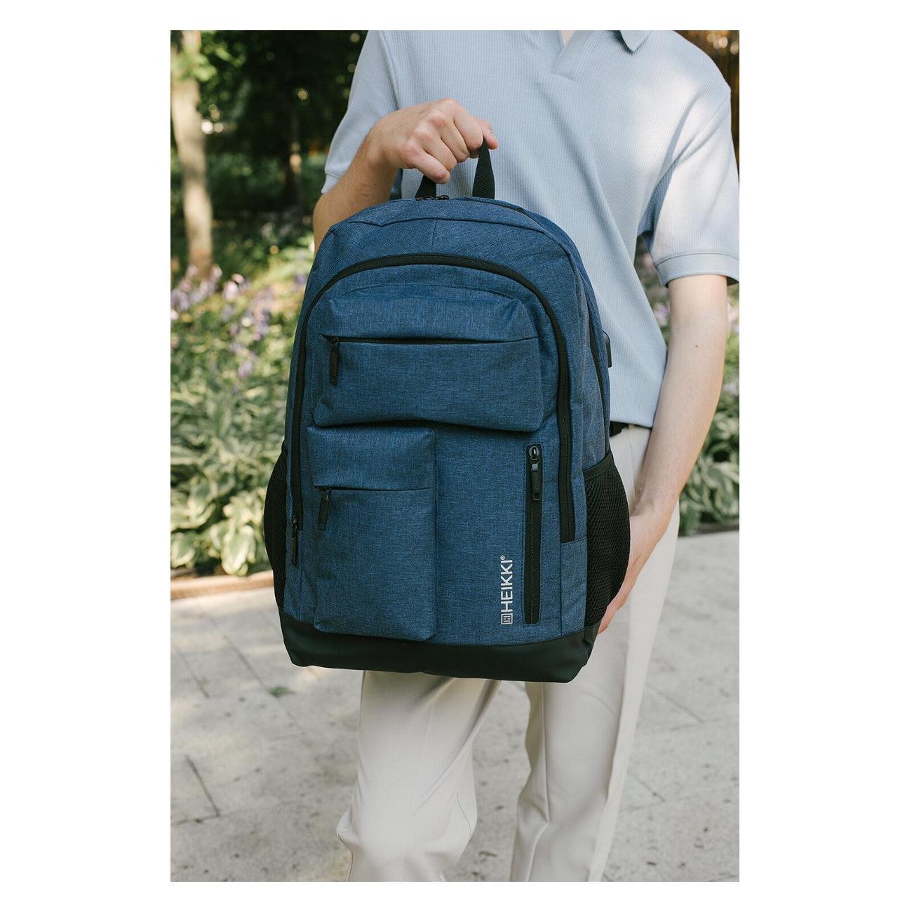 Рюкзак HEIKKI CONCORDANCE Синий 47х32х15см