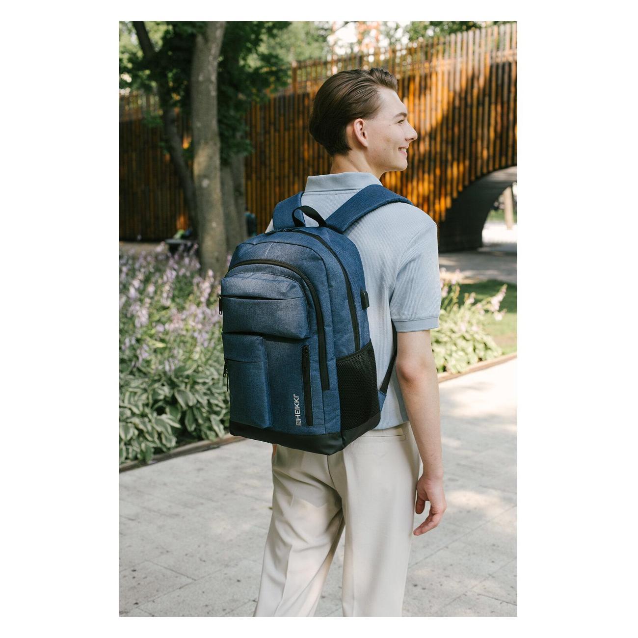 Рюкзак HEIKKI CONCORDANCE Синий 47х32х15см