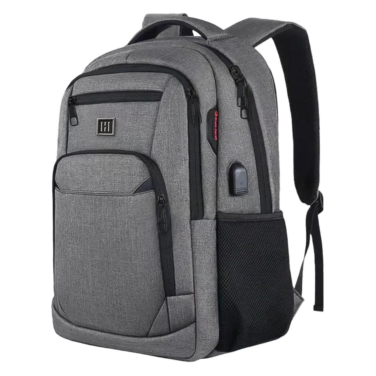 Рюкзак HEIKKI SECURE Серый 46x31x19см