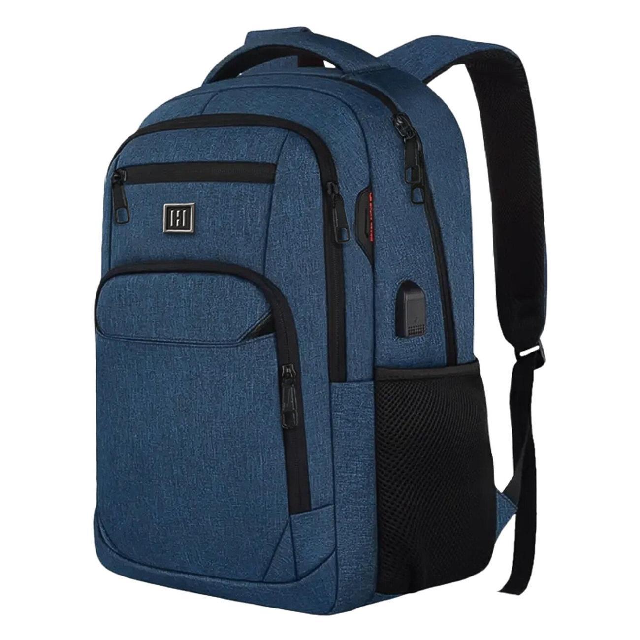 Рюкзак HEIKKI SECURE Синий 46x31x19см