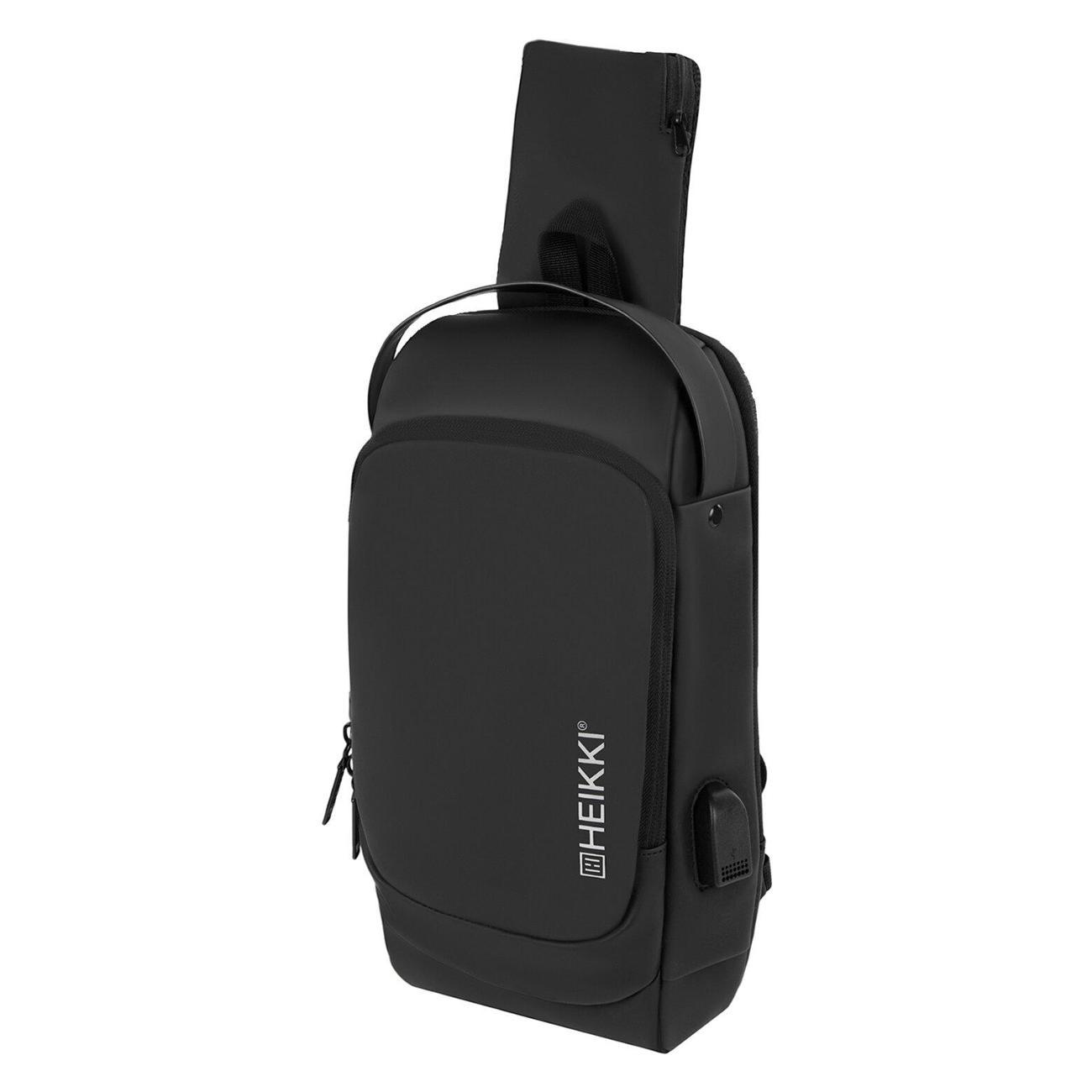 Рюкзак HEIKKI FEATURE Черный 32x16x6см+USB