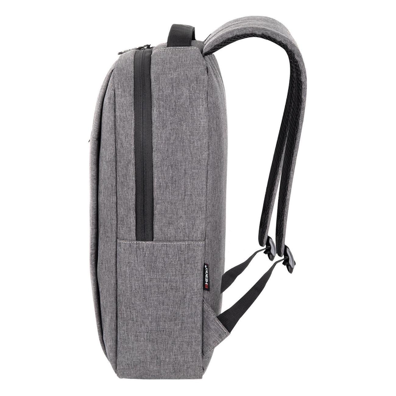 Рюкзак HEIKKI ACCORDANCE Серый 41х30х12см