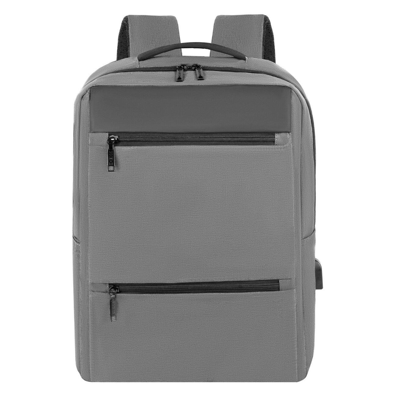 Рюкзак HEIKKI PANEL Серый 44x30x13см+USB