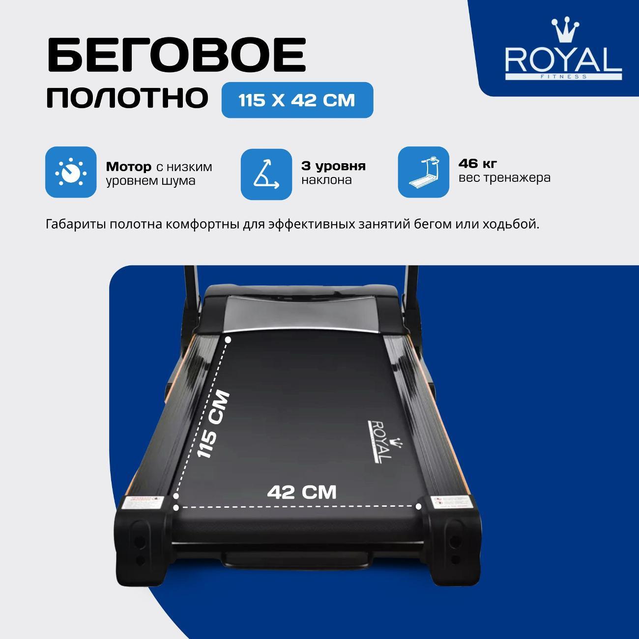 Беговая дорожка Royal Fitness RF-6