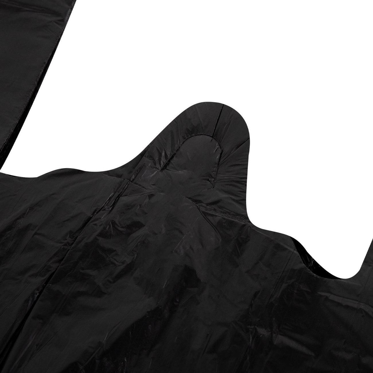 Пакет упаковочный Laima майка 100шт 28+15х55см черный 15мкм